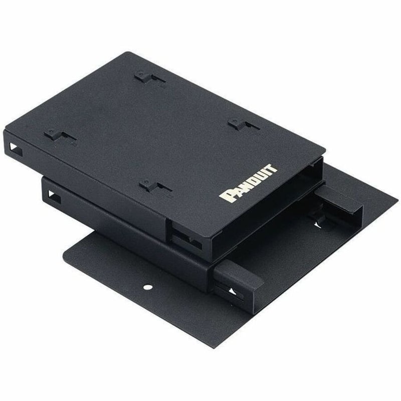 IndustrialNet Mounting Bracket for Fiber Optic Cassette, Enclosure - Black - Thumbnail 1