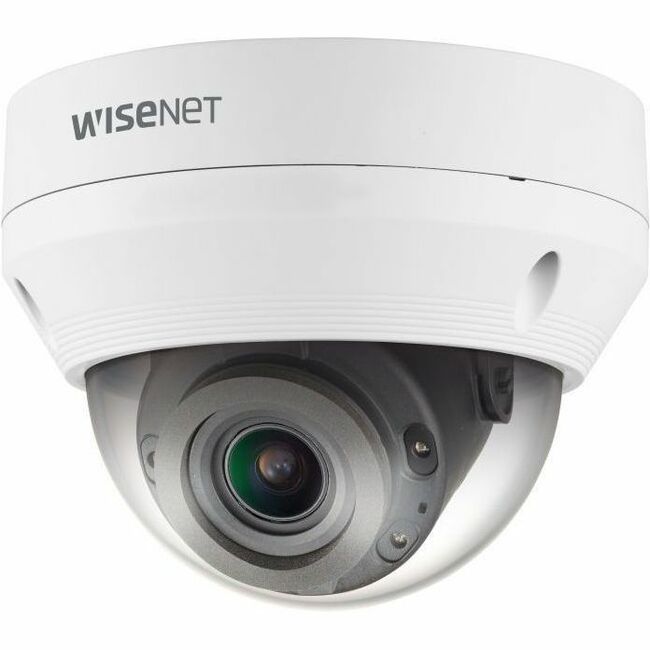 Wisenet QNV-8080R 5 Megapixel Network Camera - Color - Dome - White - TAA Compliant - Thumbnail 1