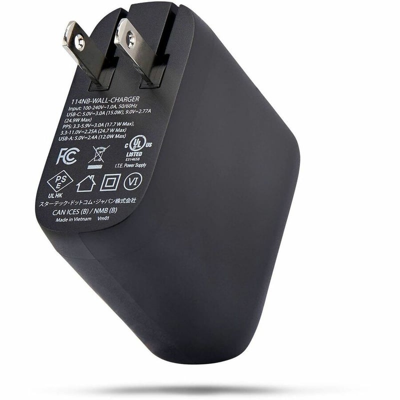 37W USB-C USB-A WALL CHARGER 25W USB-C PD/12W USB-A - Thumbnail 2