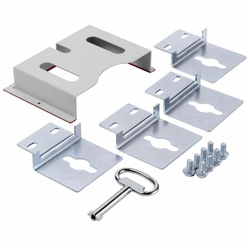 Tripp Lite by Eaton SmartRack Outdoor Industrial Enclosure with Lock - NEMA 4, Surface Mount, Metal Construction, 12 x 12 x 6 in., Gray - Thumbnail 3