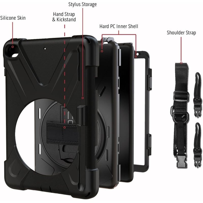 CODi Rugged Carrying Case for iPad Mini 5 and the iPad Mini 4 - Thumbnail 5