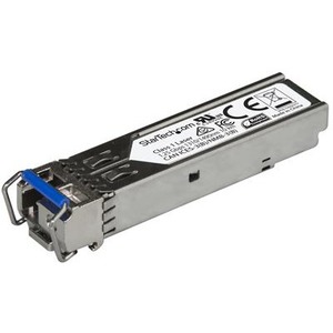 StarTech.com Juniper SFP-GE10KT13R15 Compatible SFP Module - 1000BASE-BX-U - 10 GbE Gigabit Ethernet BiDi Fiber (SMF) - Thumbnail 1