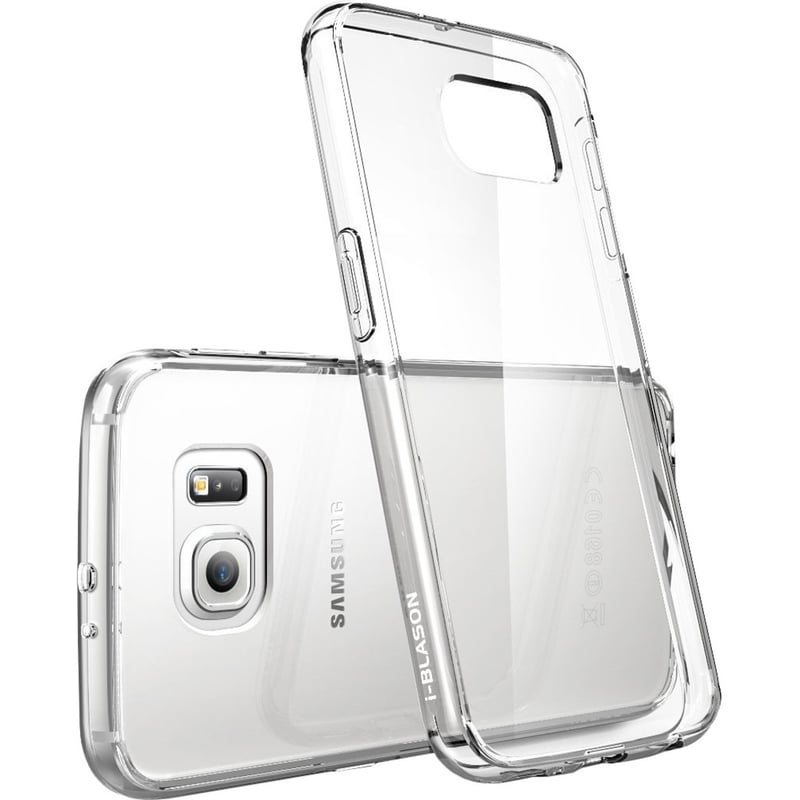 GALAXY S6 HALO HYBRID CASE - CLEAR - Thumbnail 1