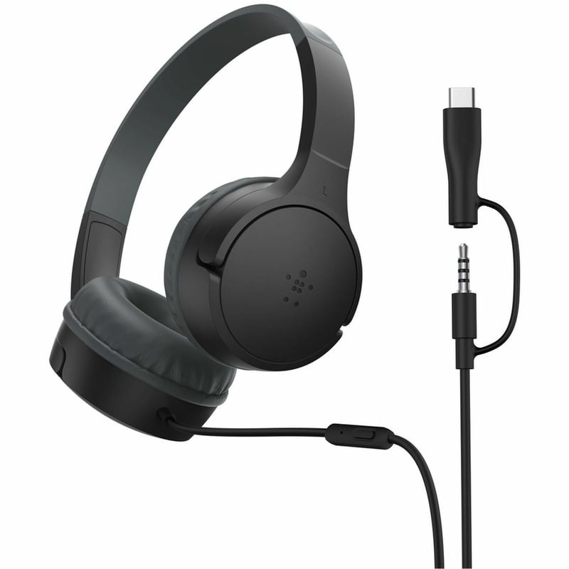 SOUNDFORM MINI WIRED XXX ON-EAR KIDS HEADPHONES BK 03-RETAIL BOX - Thumbnail 1