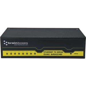 Brainboxes 8 Port RS422/485 Ethernet to Serial Adapter - Thumbnail 1