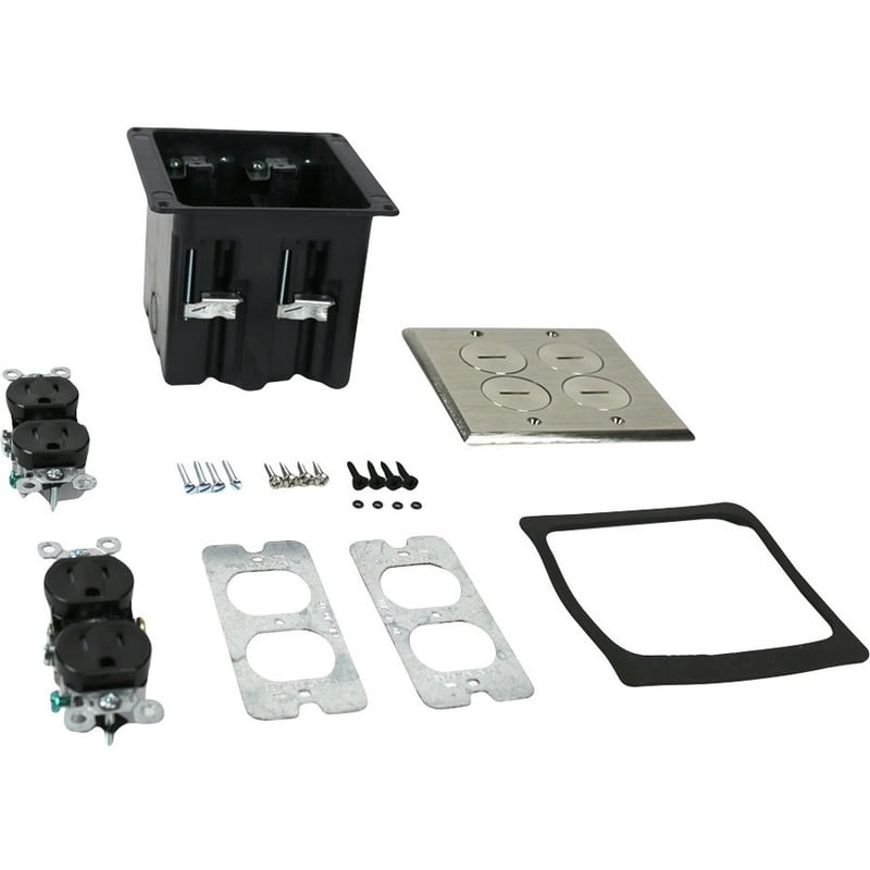 Wiremold WMFB2DR2N Mounting Box - Nickel