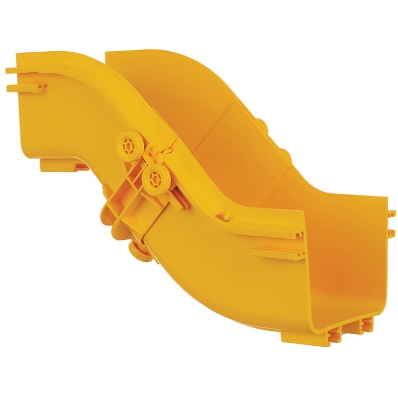 Tripp Lite by Eaton Toolless 45-Degree Up/Down Ramp Kit for Fiber Routing System, 120 mm (5 in.) - Thumbnail 4