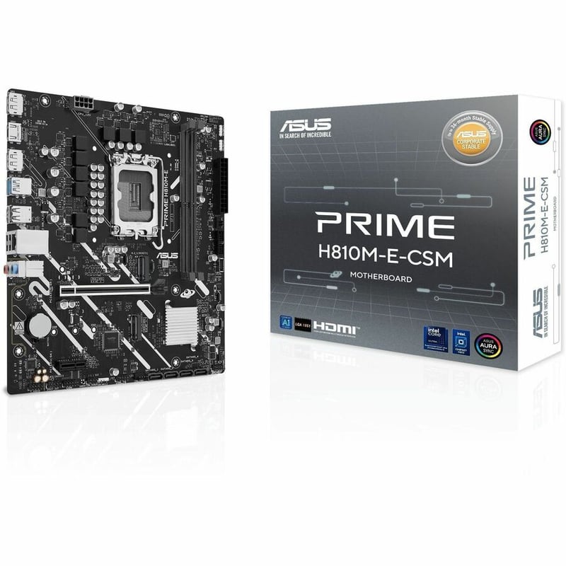 ASUS PRIME H810M-E-CSM SUPPORTS INTEL CORE ULTRA PROCESSORS - Thumbnail 5