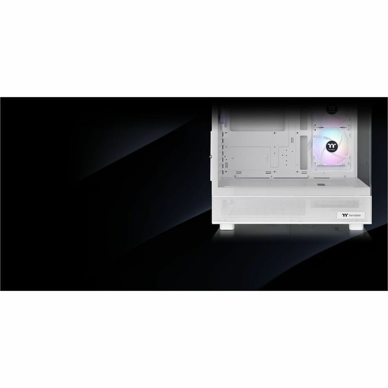 Thermaltake View 270 Plus TG ARGB Snow Mid Tower Chassis - Thumbnail 5