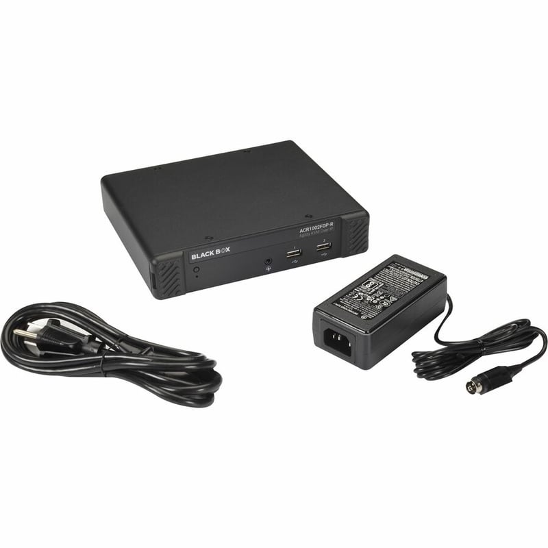 Black Box Agility KVM over IP Fiber Extender - Dual-Monitor, DisplayPort, USB 2.0 - Thumbnail 2