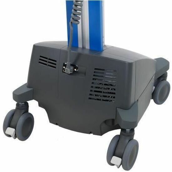 Ergotron StyleView Cart with LCD Pivot, LiFe Powered, US/CA/MX (Dark Grey) - Thumbnail 5