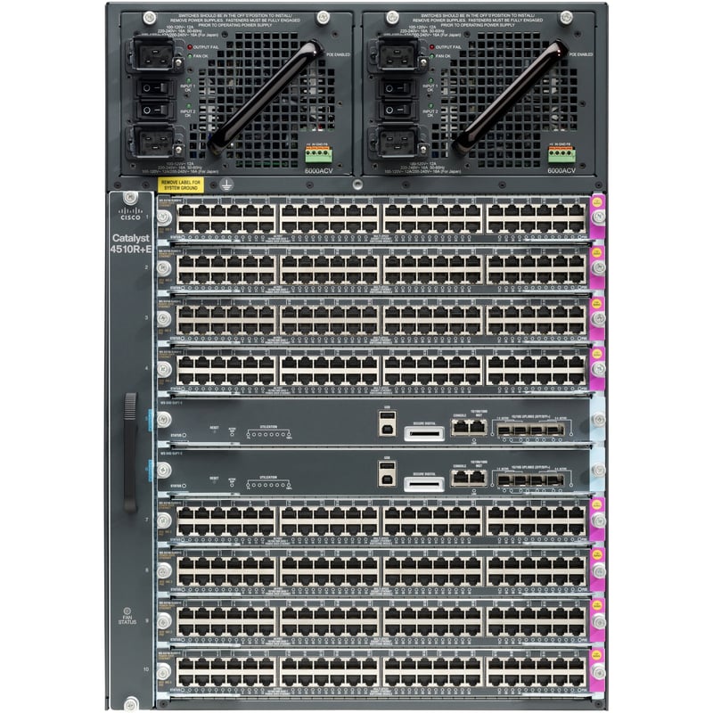 Cisco Catalyst WS-C4510R+E Chassis