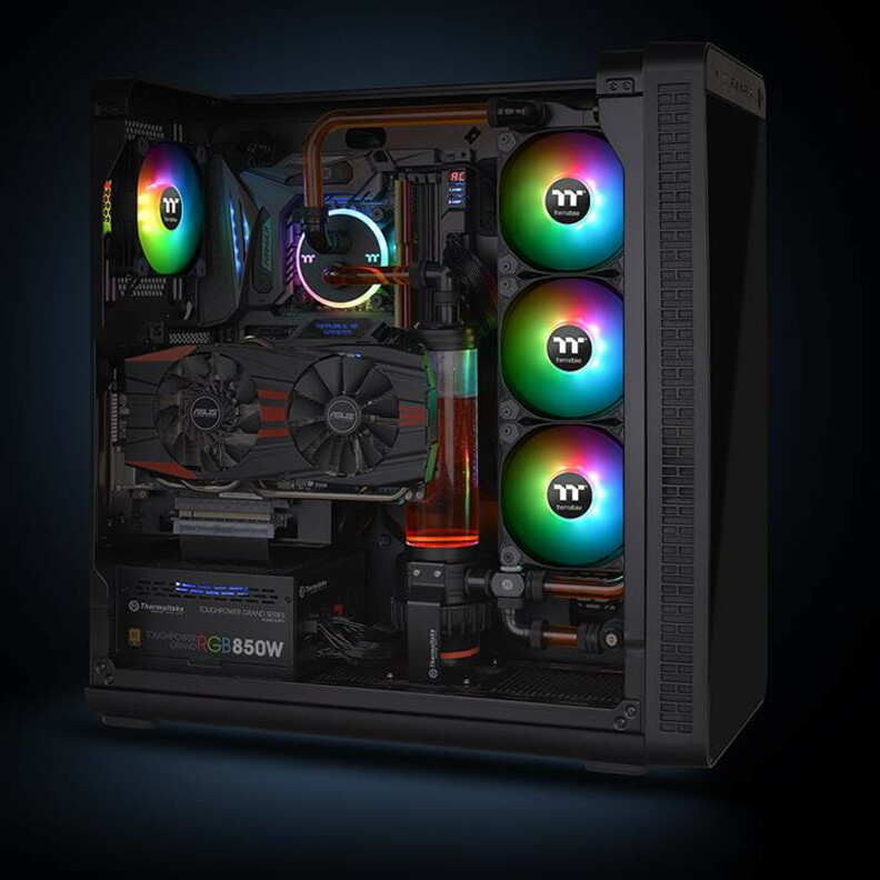 Thermaltake Pure Plus 14 RGB Radiator Fan TT Premium Edition - Thumbnail 5