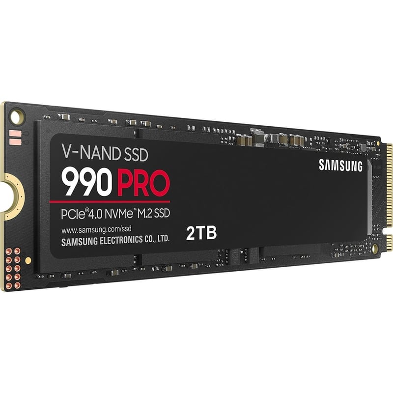 Samsung 990 PRO MZ-V9P2T0B/AM 2 TB Solid State Drive - M.2 2280 Internal - PCI Express NVMe (PCI Express NVMe 4.0 x4) - Thumbnail 4