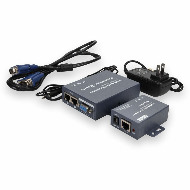 VGA to Cat 5 Monitor Extender (up to 250ft) - Thumbnail 1