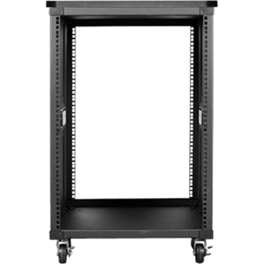 Claytek 15U 600mm Depth Simple Server Rack with Wood Top - Thumbnail 3