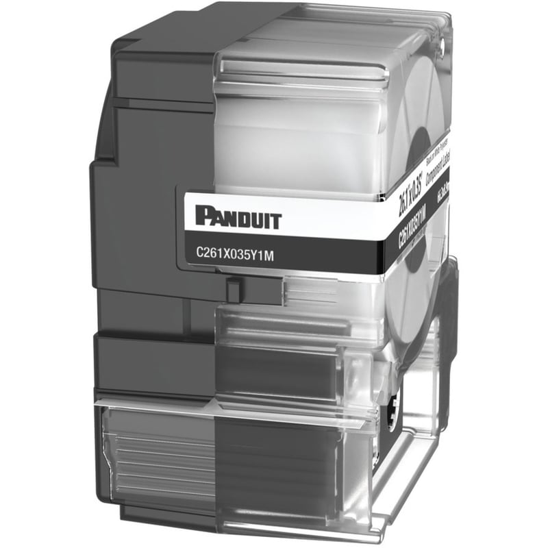 Panduit C261X035Y1M Non-Adh Poly Cass 2.61"x0.35" - Thumbnail 2
