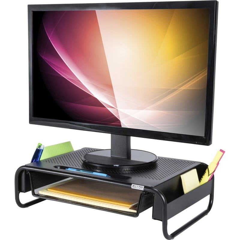 Allsop Metal Art Organizer 5 Monitor Stand with Drawer - (32166) - Thumbnail 4