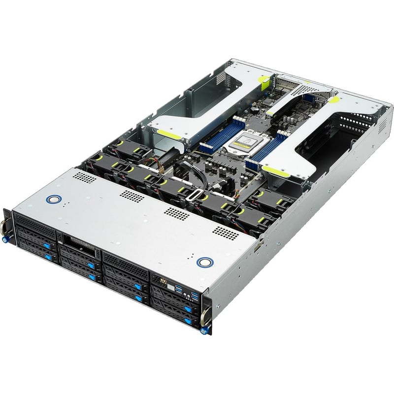 Asus ESC4000A-E10 Barebone System - 2U Rack-mountable - Socket SP3 - 1 x Processor Support - Thumbnail 5