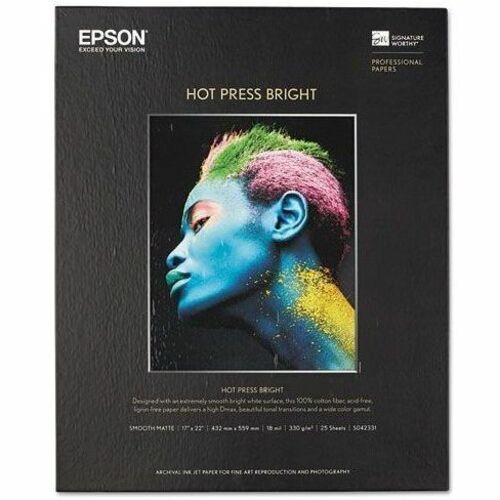 Epson Hot Press Bright Fine Art Paper - Thumbnail 1