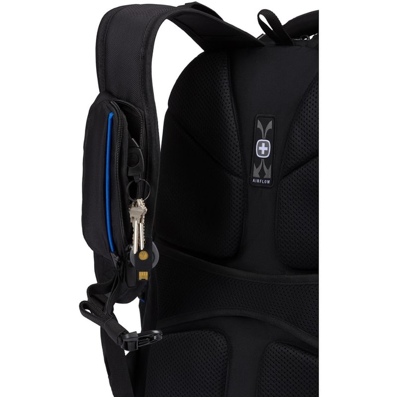 SwissGear 2910203410 Carrying Case (Backpack) for 17" Notebook - Black - Thumbnail 2