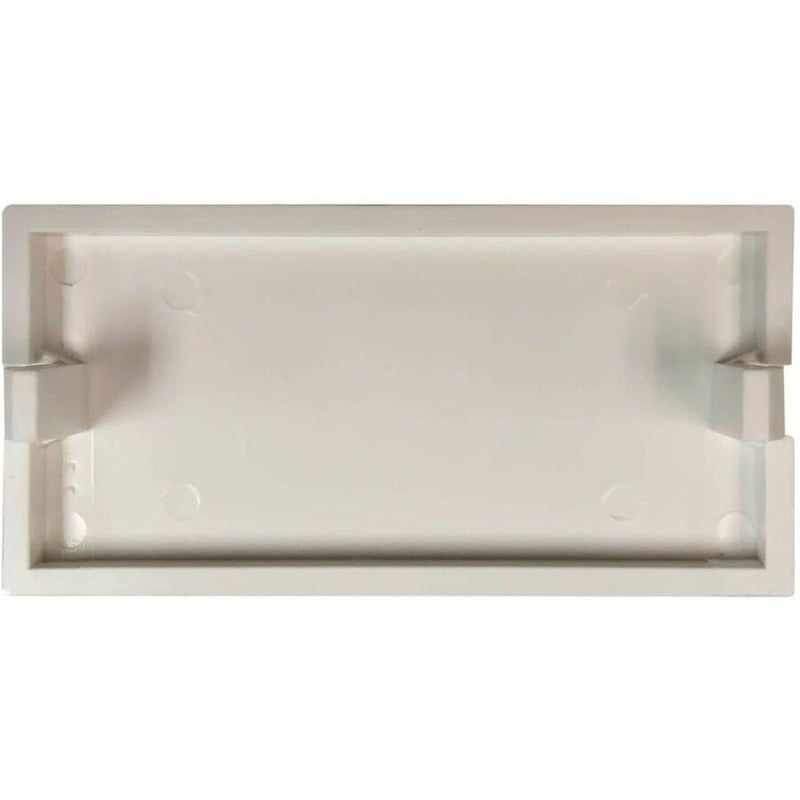 Eaton Tripp Lite Series Blank Snap-In Insert, UK Style, 25 x 50 mm, White - Thumbnail 2