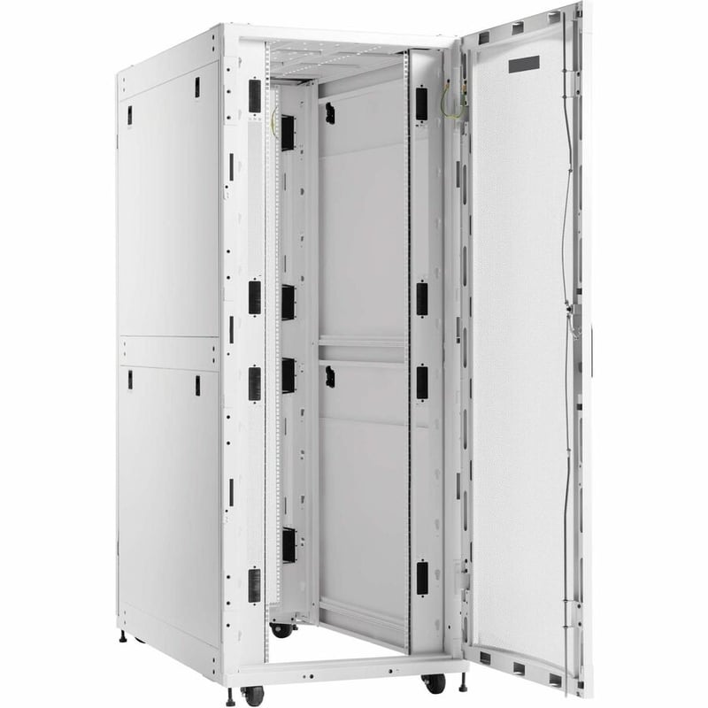 48U DEEP EXTRA-WIDE RACK HEAVY-DUTY FOR AI SERVERS WHITE - Thumbnail 2
