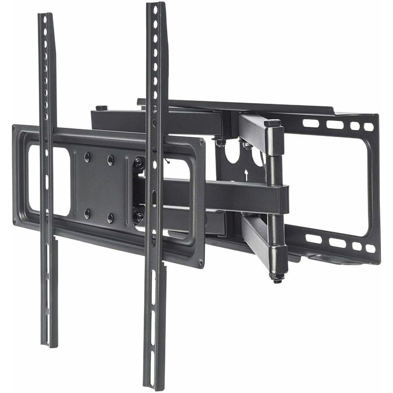 UNIVERSAL LCD FULL-MOTION WALL MOUNT, HOLDS ONE 32 TO 55 FLAT-PANEL OR CURVED TV - Thumbnail 1
