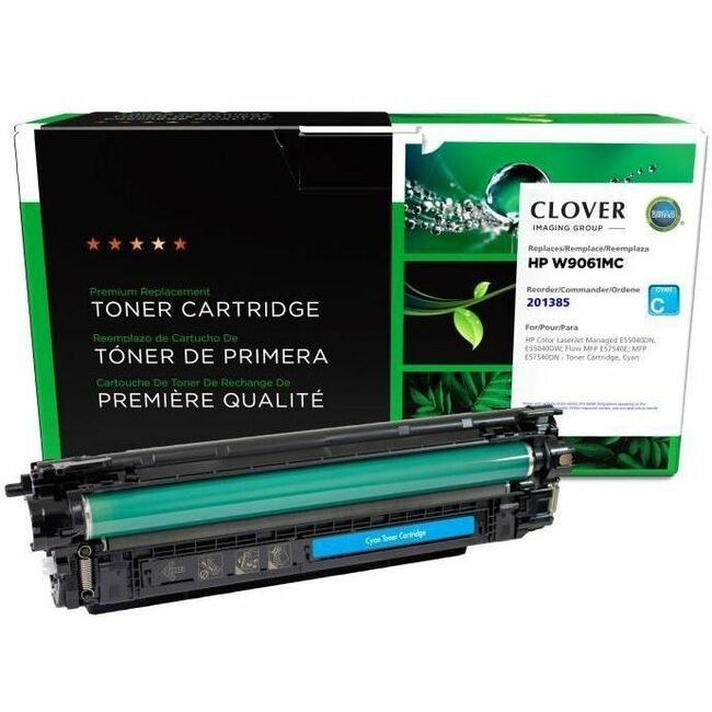 Clover Imaging Remanufactured Cyan Toner Cartridge for HP W9061MC - Thumbnail 1