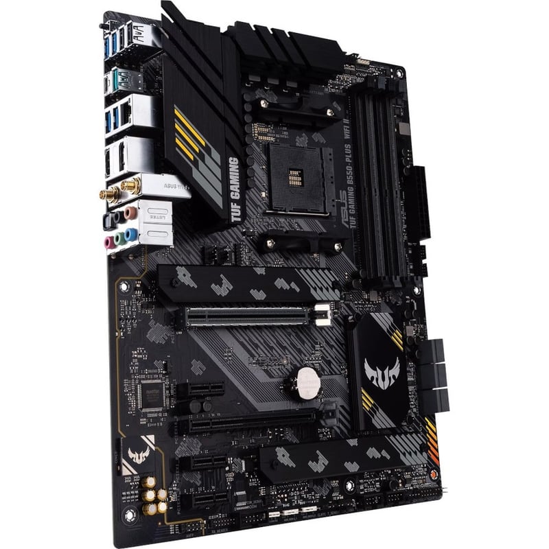 TUF GAMING B550-PLUS WIFI II Gaming Desktop Motherboard - AMD B550 Chipset - Socket AM4 - ATX - Thumbnail 4