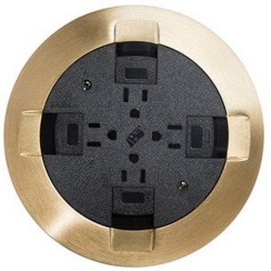 Wiremold PSRC9 Series 2 (51mm) Flush Furniture Feed Fitting - Thumbnail 2
