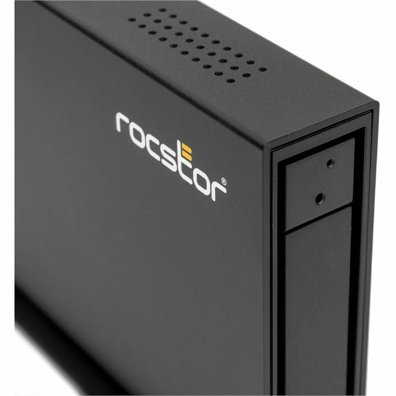 Rocstor Rocpro D91 4 TB Desktop Hard Drive - External - Black - TAA Compliant