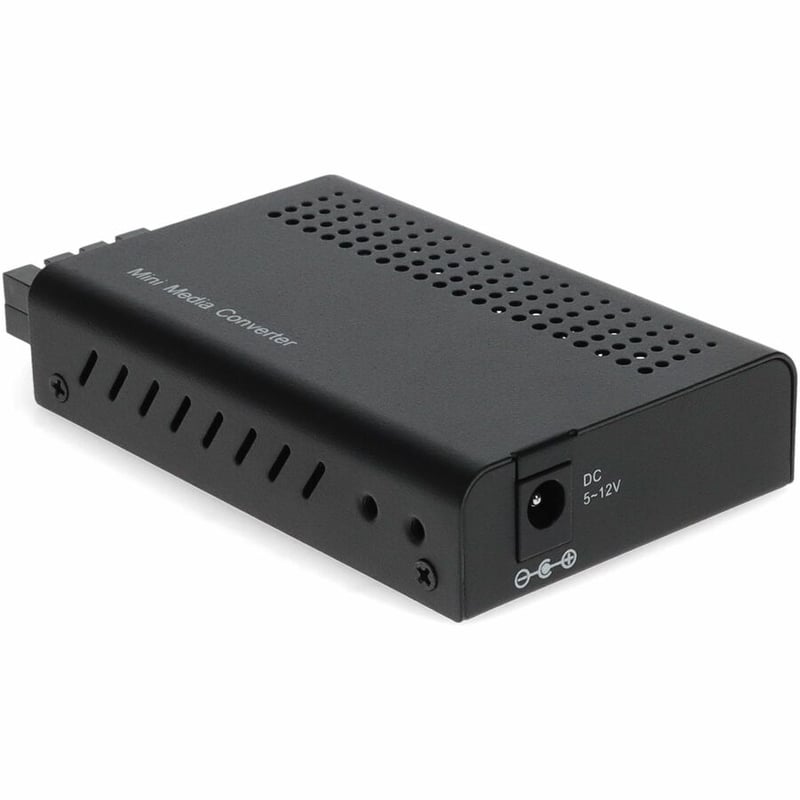 AddOn 10/100/1000Base-TX(RJ-45) to 1000Base-FX(SC) MMF 1310nm 2km Mini Media Converter - Thumbnail 3