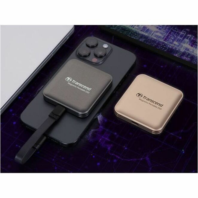 4TB EXTERNAL SSD ESD420C USB 20GBPS TYPE C MAGSAFE IRON GRAY 4TB - Thumbnail 5