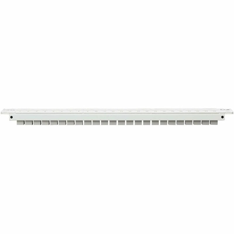 Eaton Tripp Lite Series 24-Port Cat6a Feed-Through Patch Panel - 4PPoE Compliant, 1U Rack-Mount, RJ45 Ethernet, White, TAA - Thumbnail 3
