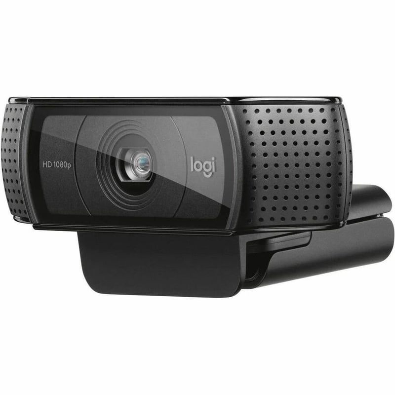 Logitech C920N Webcam - 3 Megapixel - 30 fps - USB Type A - Thumbnail 2