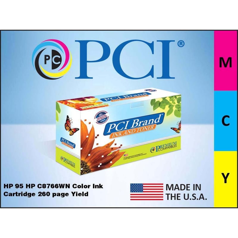 PCI BRAND ECO-REMAN HP 95 C8766WN COLOR INK CARTRIDGE 260 PG YIELD FOR HP PHOTOS - Thumbnail 2