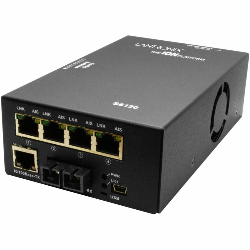 4X T1/E1 ION WITH ETHERNET TO FIBER SM SC 20KM FOR BR POWER