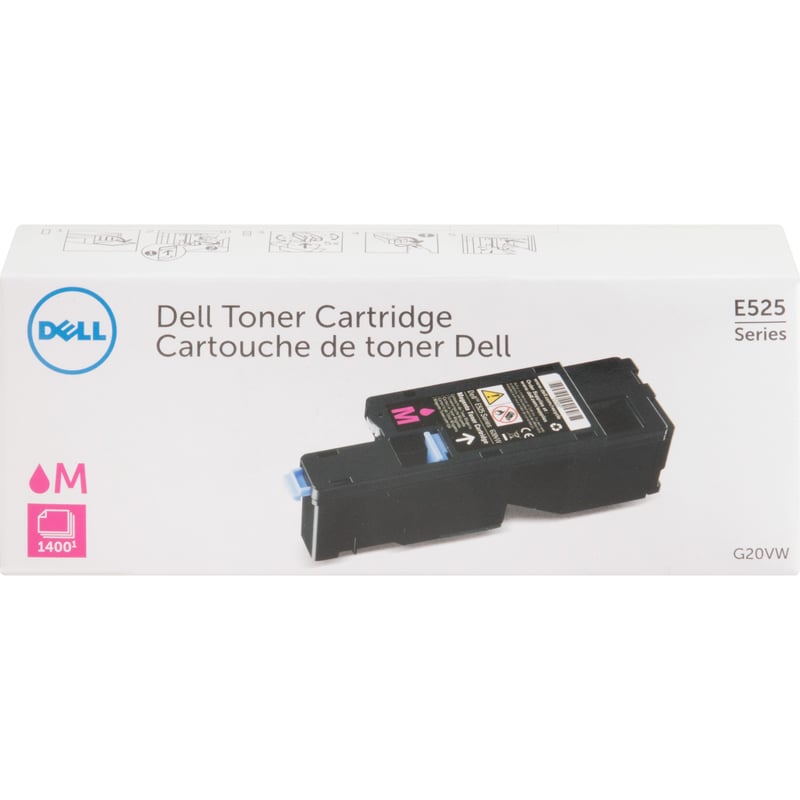 Dell Original Standard Yield Laser Toner Cartridge - Magenta - 1 Each - Thumbnail 1