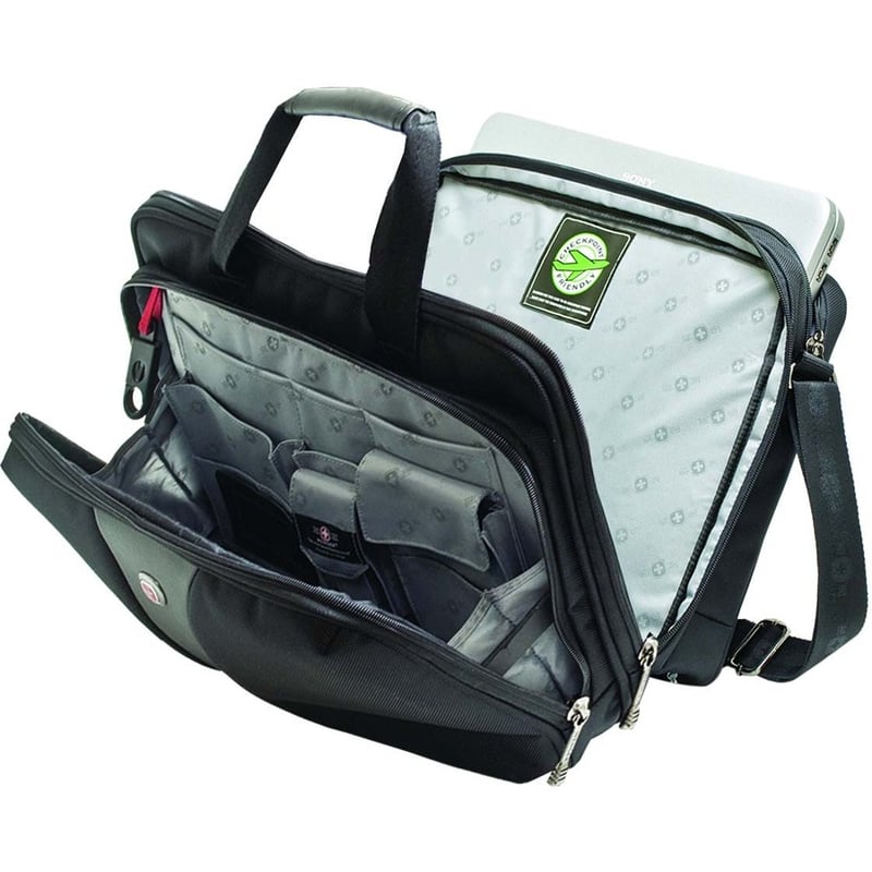Wenger Legacy 67652140 Carrying Case for 16" Notebook - Black, Gray - Thumbnail 5