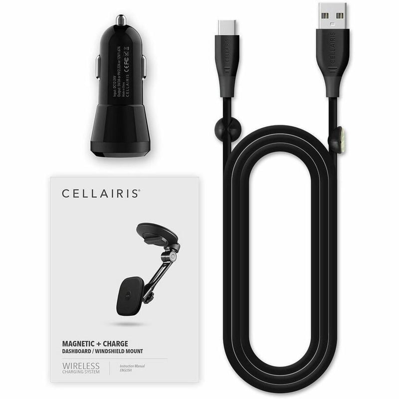 Cellairis Bolt Magnetic + Charge Dashboard / Windshield Mount - Thumbnail 3