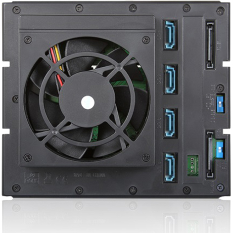 iStarUSA BPN-DE340HD Drive Enclosure for 5.25" - Serial ATA/600 Host Interface Internal - Black - Thumbnail 3