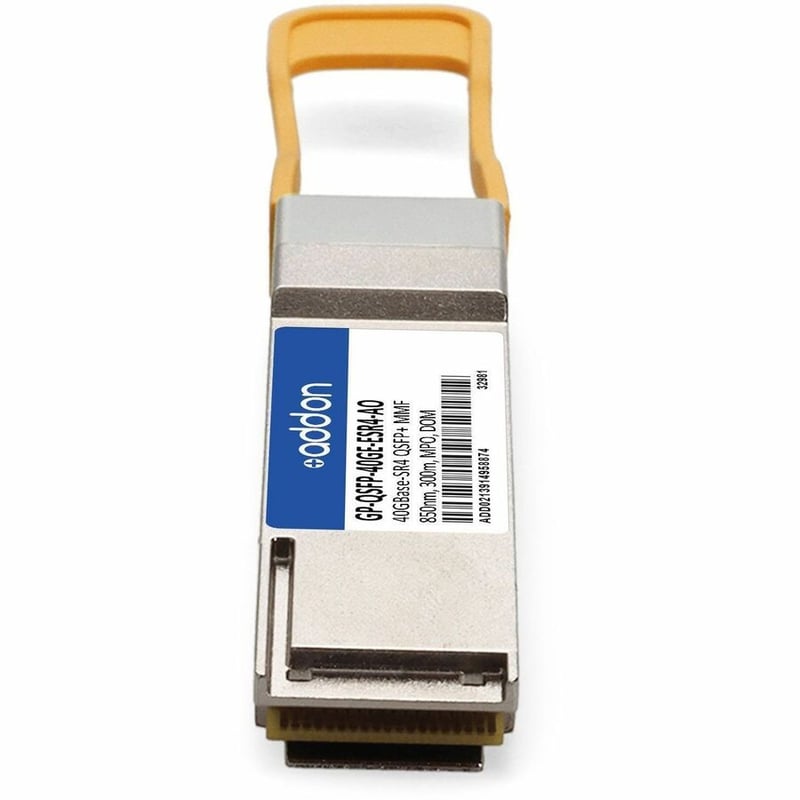 AddOn Dell Force10 GP-QSFP-40GE-ESR4 Compatible TAA Compliant 40GBase-SR4 QSFP+ Transceiver (MMF, 850nm, 300m, MPO, DOM)