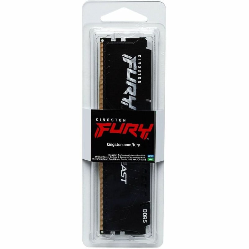 8GB 6000MT/S DDR5 CL30 DIMM FURY BEAST BLACK XMP