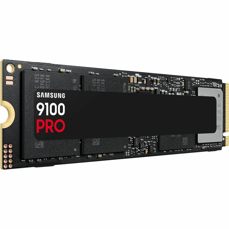 SAMSUNG SSD 9100 PRO 4TB PCIE 5.0X4 M.2 2280 - Thumbnail 1