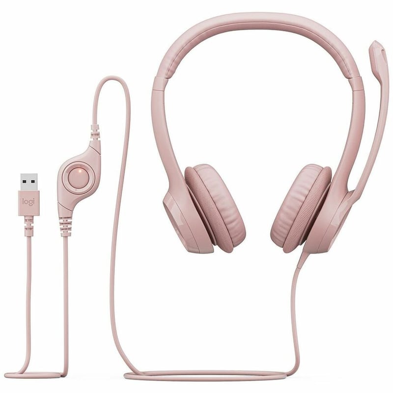Logitech H390 USB-A Computer Headset - Thumbnail 5