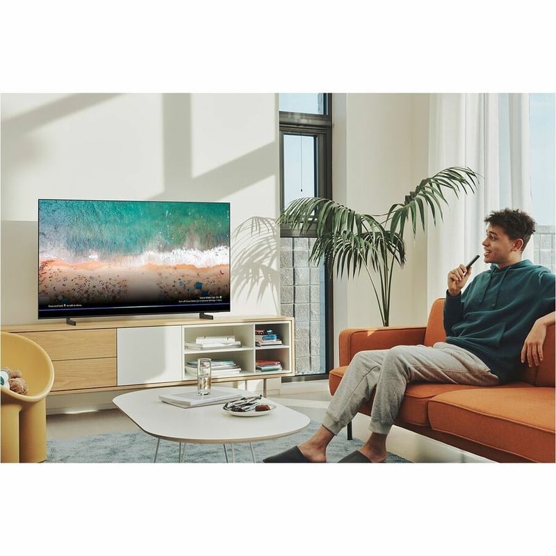 Samsung Q60BD QN85Q60BDF 84.5" Smart LED-LCD TV 2022 - 4K UHDTV - Titan Gray - Thumbnail 3