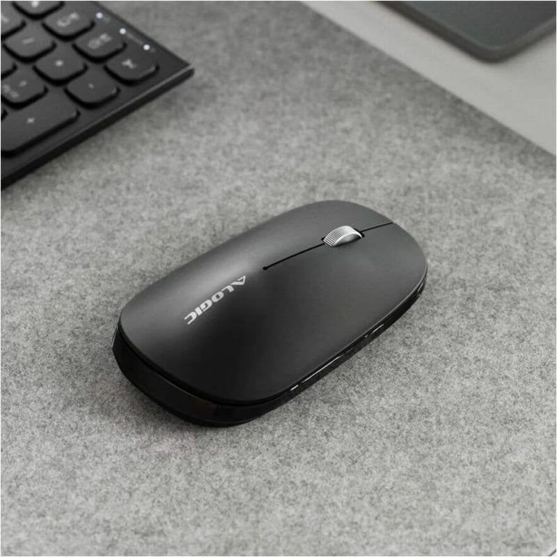ALOGIC ECHELON BLUETOOTH USB-C RECHARGEABLE 4 KEYS MOUSE-BLA - Thumbnail 3