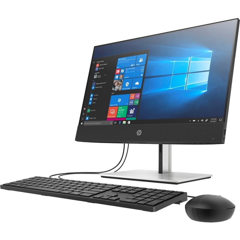 HP Business Desktop ProOne 600 G6 All-in-One Computer - Intel Core i5 10th Gen i5-10500 Hexa-core (6 Core) 3.10 GHz - 64 GB RAM DDR4 SDRAM - 21.5" Full HD 1920 x 1080 - Desktop - Thumbnail 2