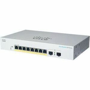 CBS220 SMART 8-PORT GE, FULL POE, EXT PS, 2X1G SFP - Thumbnail 1